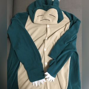 Pokémon Snorlax Adult Onesie, size XL.